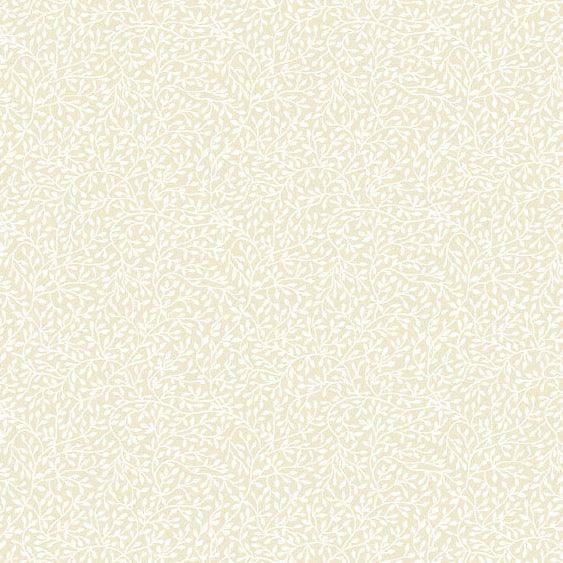 Makower Essentials Mini Leaf Cream 764 Q2 - Puddleducks Quilts