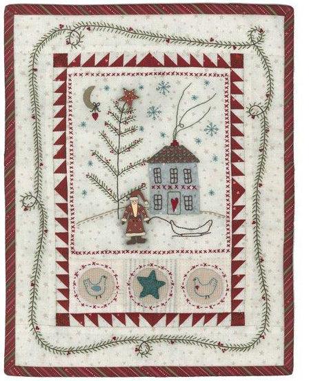 Primitive Christmas Pattern - Puddleducks Quilts