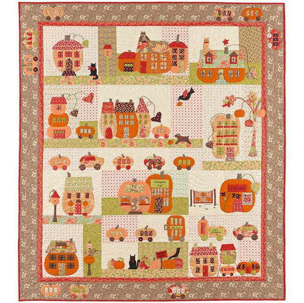 Pumpkinville Pattern - Puddleducks Quilts
