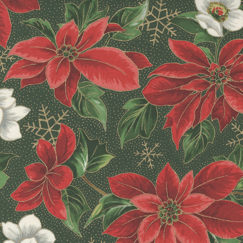Moda Charm Pack Merry Manor Metallic