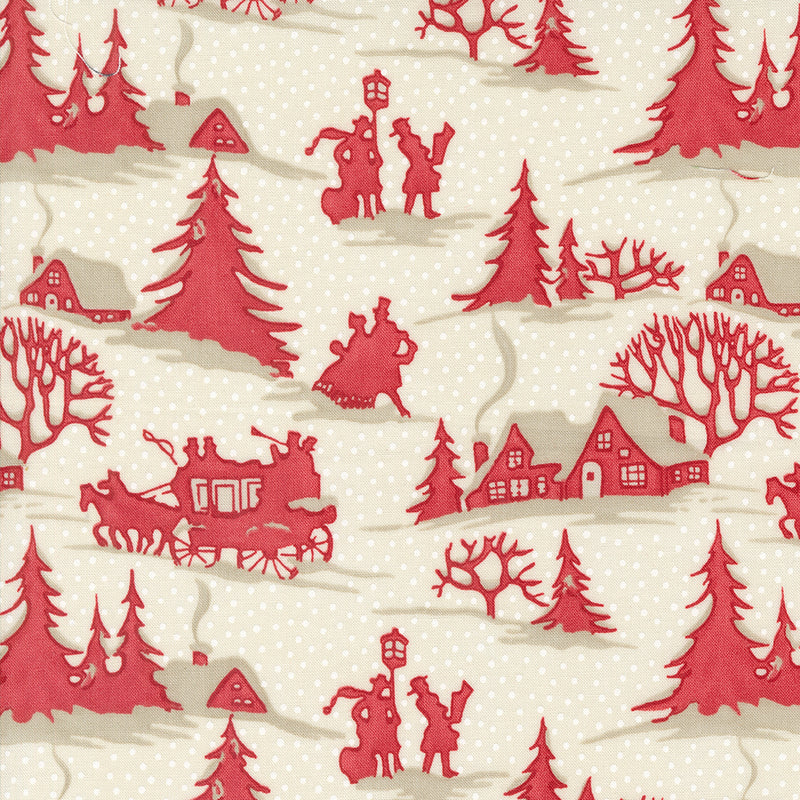 Moda Mini Charm Pack A Christmas Carol