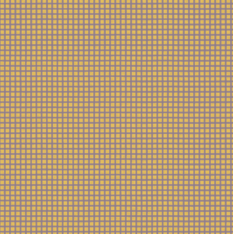 Good Boy and Kitty 81280-10 Gingham Mustard