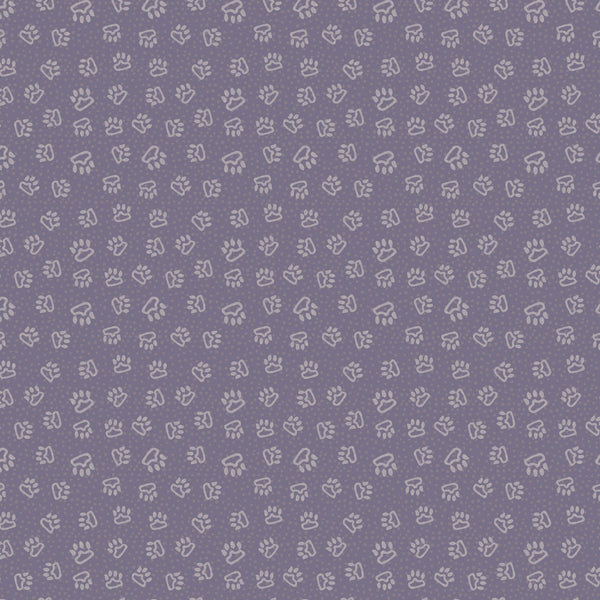 Good Boy and Kitty 81280-18 Paws Purple