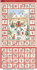 Makower Christmas Advent Calendar 238 R