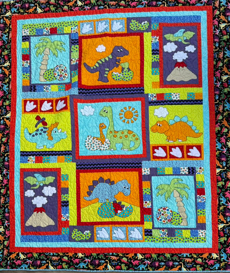 Dinoland Sample Quilt