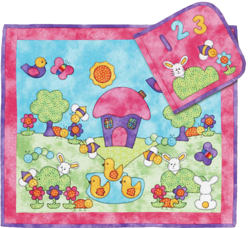 123 Pretty As Can Be Pattern - Puddleducks Quilts
