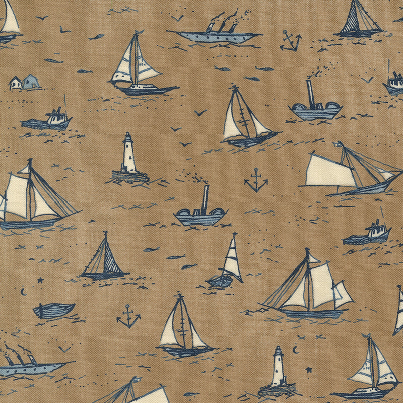 Moda To The Sea Fat 1/4 bundle