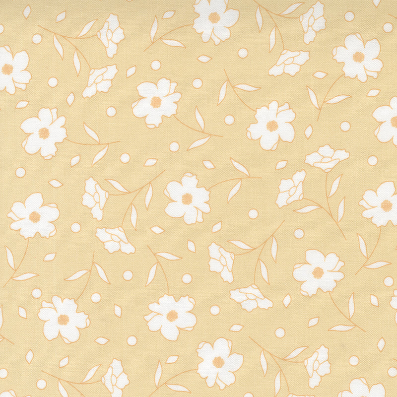 Moda Charm Pack Buttercup & Slate