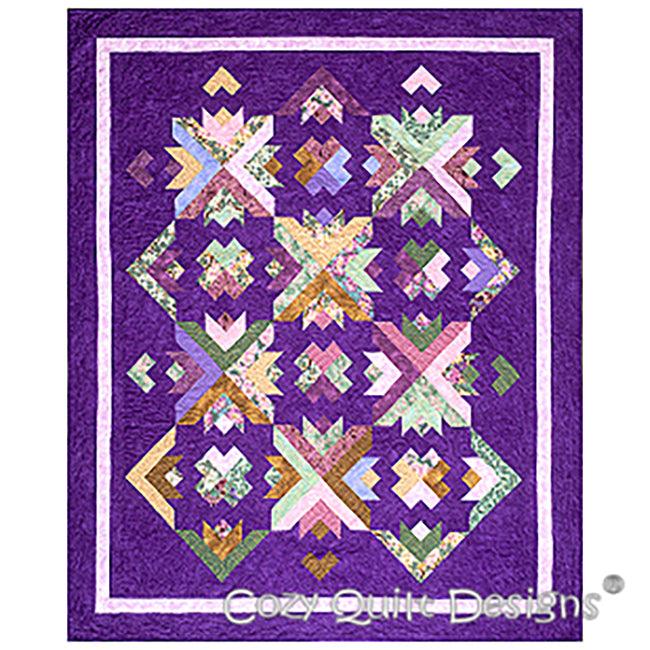 Beach City Blooms Pattern - Puddleducks Quilts