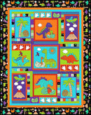 Dinoland Quilt Pattern - Puddleducks Quilts