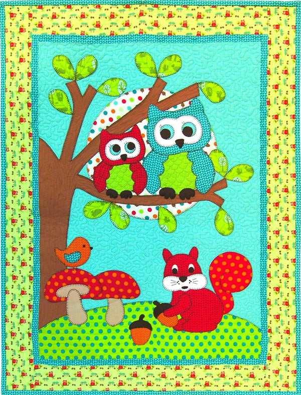Goodnight Owl Pattern - Puddleducks Quilts