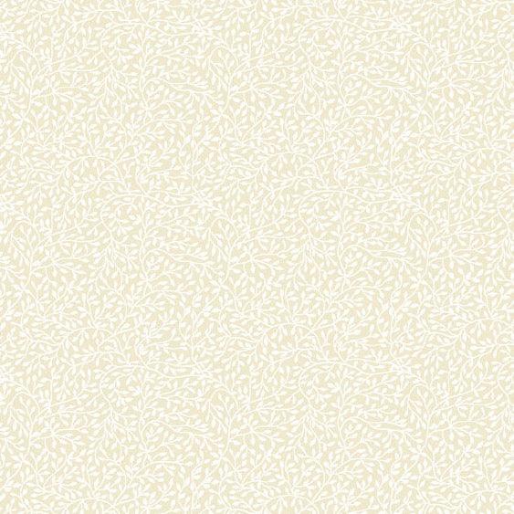 Makower Essentials Mini Leaf Cream 764 Q2 - Puddleducks Quilts