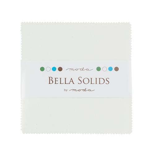 Moda Charm Pack Plain White - Puddleducks Quilts