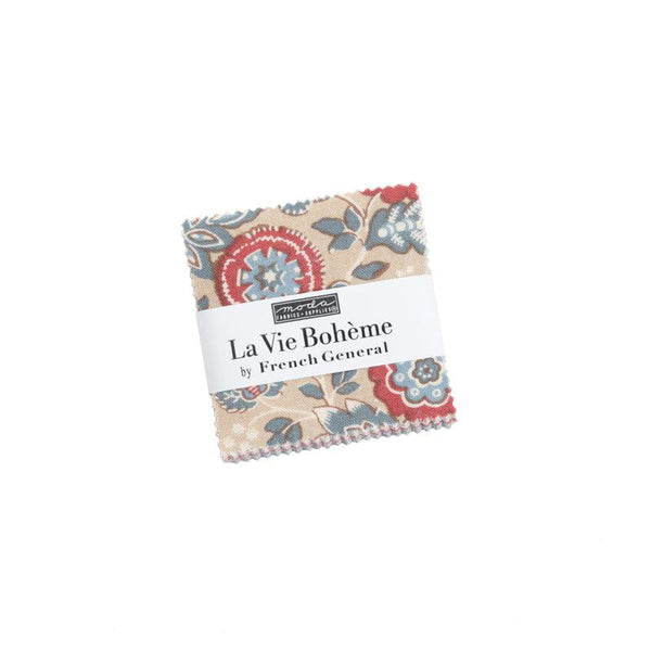 Moda Mini Charm Pack La Vie Boheme - Puddleducks Quilts