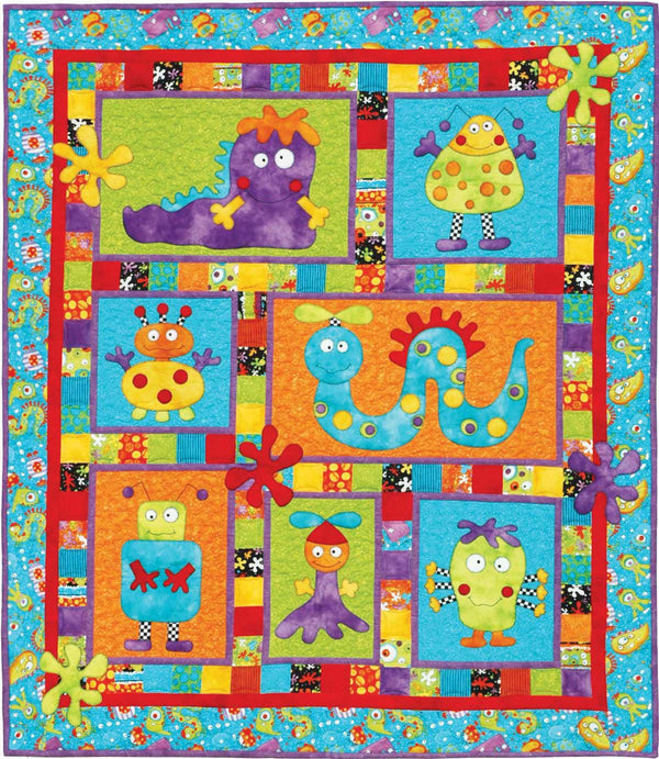 Monster Patch Pattern - Puddleducks Quilts