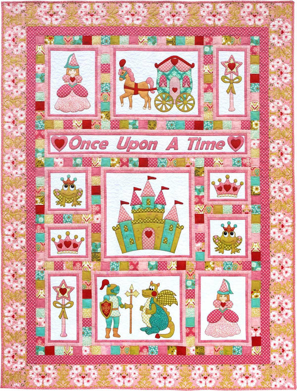 Once Upon A Time Quilt Pattern - Puddleducks Quilts