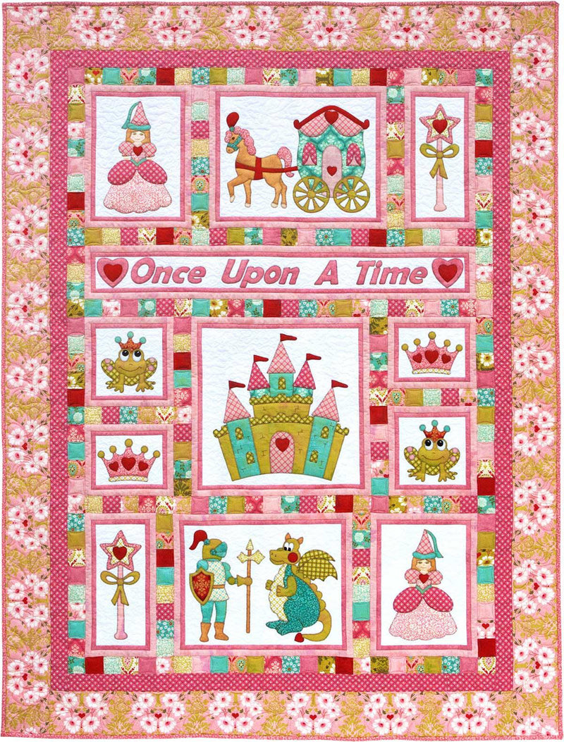 Once Upon A Time Quilt Pattern - Puddleducks Quilts