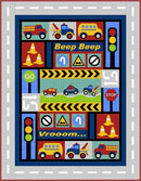 Traffic Jam Quilt Pattern - Puddleducks Quilts